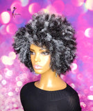 READY TO SHIP//Synthetic Crochet wig "Foxy Spring Curl Cutie"