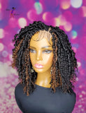 READY TO SHIP // Synthetic crochet wig "Boho Curly Passion Twist Beauty"