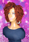 READY TO SHIP // Synthetic crochet wig "Ginger My Kinky Twists "