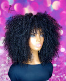 READY TO SHIP // Synthetic Crochet Wig "Kinky Water Wave Diva"