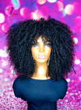 READY TO SHIP // Synthetic Crochet Wig "Kinky Water Wave Diva"