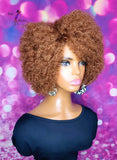 READY TO SHIP//Synthetic Crochet wig "Honey Blonde Spring Curl Cutie"