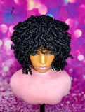 READY TO SHIP // Synthetic crochet wig "Natural Springy Twist Diva "(color1b)
