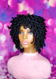 READY TO SHIP // Synthetic crochet wig "Natural Springy Twist Diva "(color1b)