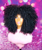READY TO SHIP //Synthetic Crochet wig "Voluminously Curly"