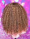 READY TO SHIP //Synthetic Crochet wig "Soft Deep Twist Beauty"(Fringe bangs)