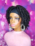 READY TO SHIP // Synthetic crochet wig "Natural Boho Curly Twist Diva "
