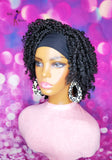 READY TO SHIP // Synthetic crochet wig "Natural Boho Curly Twist Diva "