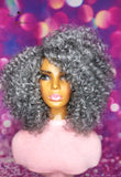 READY TO SHIP //Synthetic Crochet wig "Foxy Wand Curl Diva"