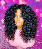 READY TO SHIP //Synthetic Crochet wig "Beach Curly Mixup"